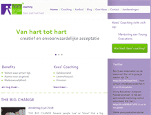 Tablet Screenshot of keesvanderstel.nl